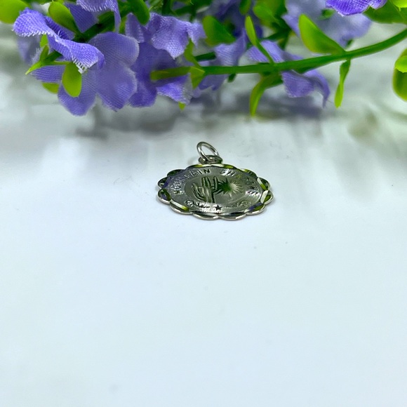 925 Sterling Silver Crea Silver Brand Mountains Shadow Pendant - Picture 3 of 6